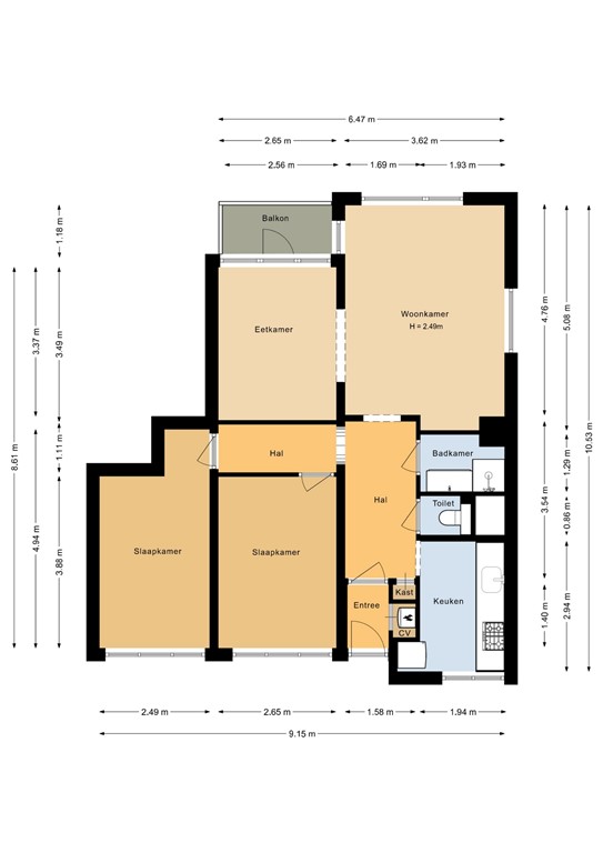 mediumsize floorplan